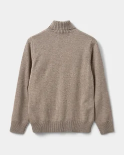 NELLSW SWEATER - Brown melange