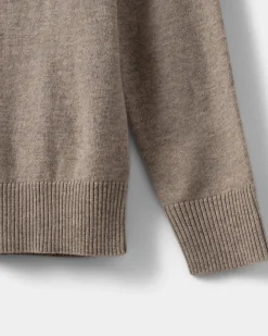 NELLSW SWEATER - Brown melange