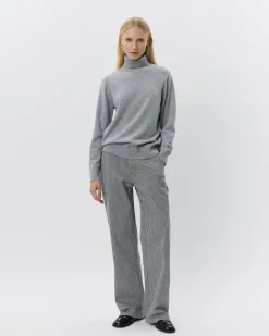 NELLSW SWEATER - Grey melange