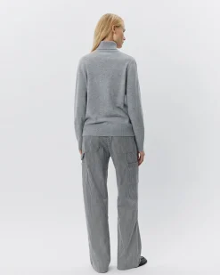 NELLSW SWEATER - Grey melange