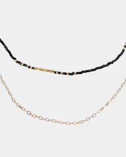 NELLYSA NECKLACE - Black