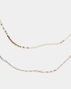 NELLYSA NECKLACE - Off white