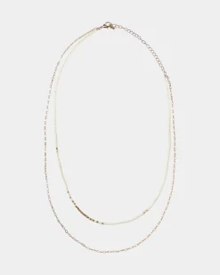 NELLYSA NECKLACE - Off white