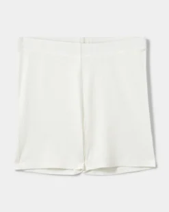 NEVASY RIB SHORTS - White