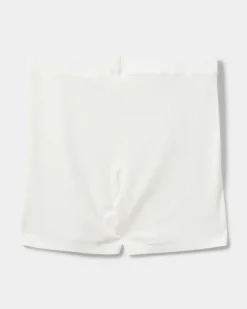 NEVASY RIB SHORTS - White