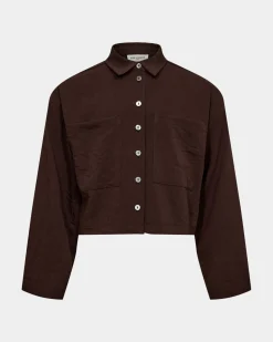 NEYASY SHIRT - Brown Fudge