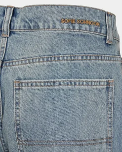 NicoletteSW Shorts - Light denim blue