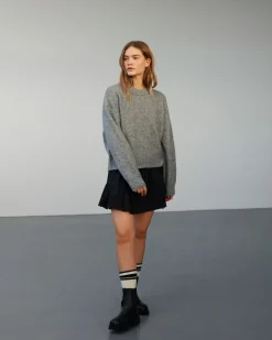 NIMASW SWEATER - Grey mel