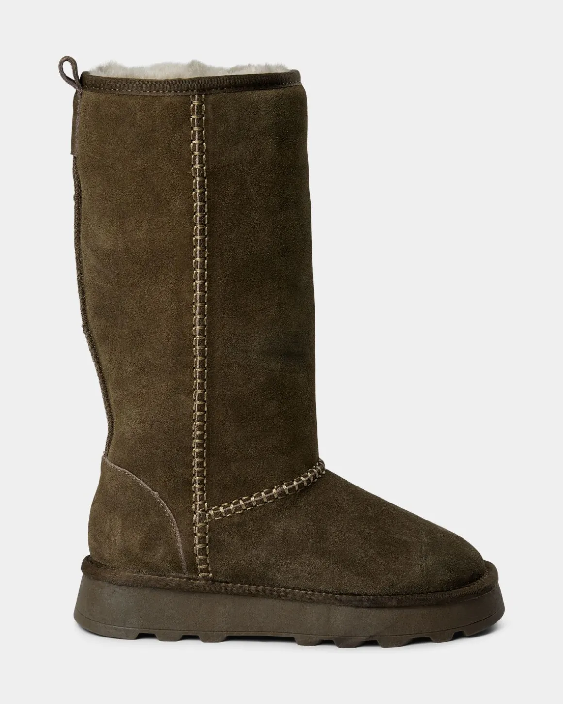 NINASW TEDDY BOOT - Dark green
