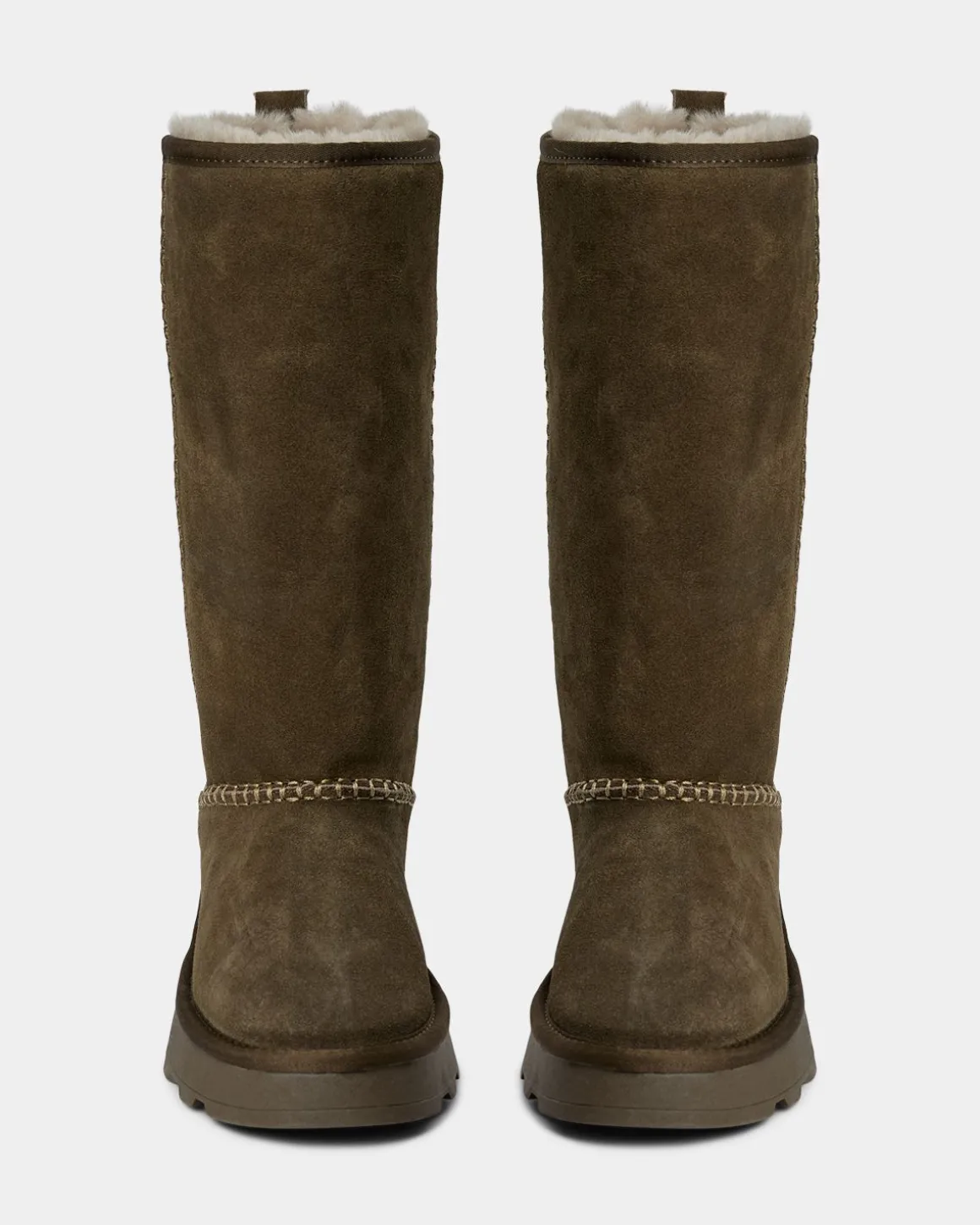 NINASW TEDDY BOOT - Dark green