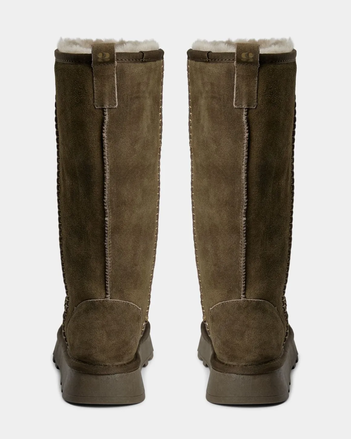 NINASW TEDDY BOOT - Dark green