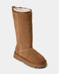 NINASW TEDDY BOOT - Tan