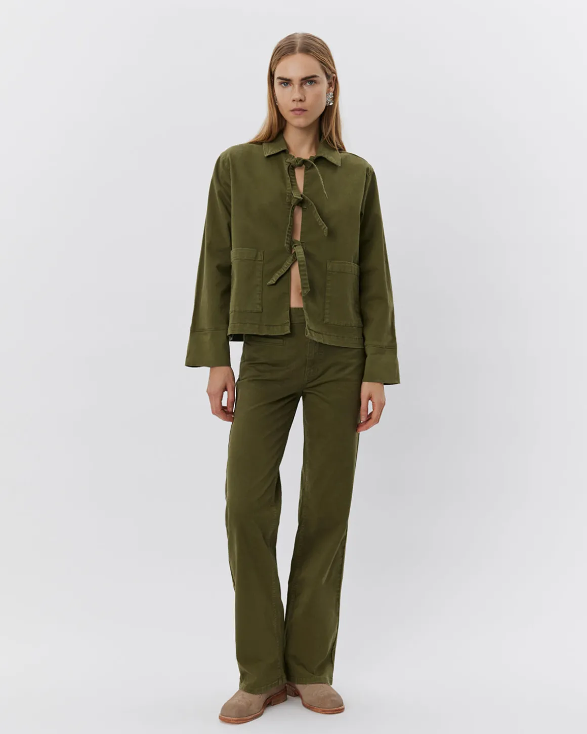 NITASW JACKET - Khaki Army