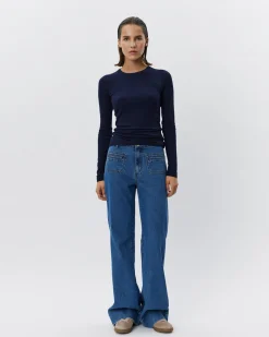 NOELLESW JEANS - Denim blue