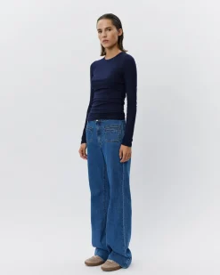 NOELLESW JEANS - Denim blue