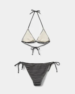 NovahSW Bikini - Black striped