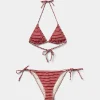 NovahSW Bikini - Red Striped