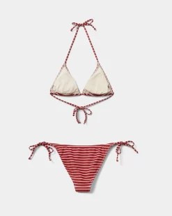 NovahSW Bikini - Red Striped