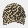 NOVASY CAP - Light brown leopard