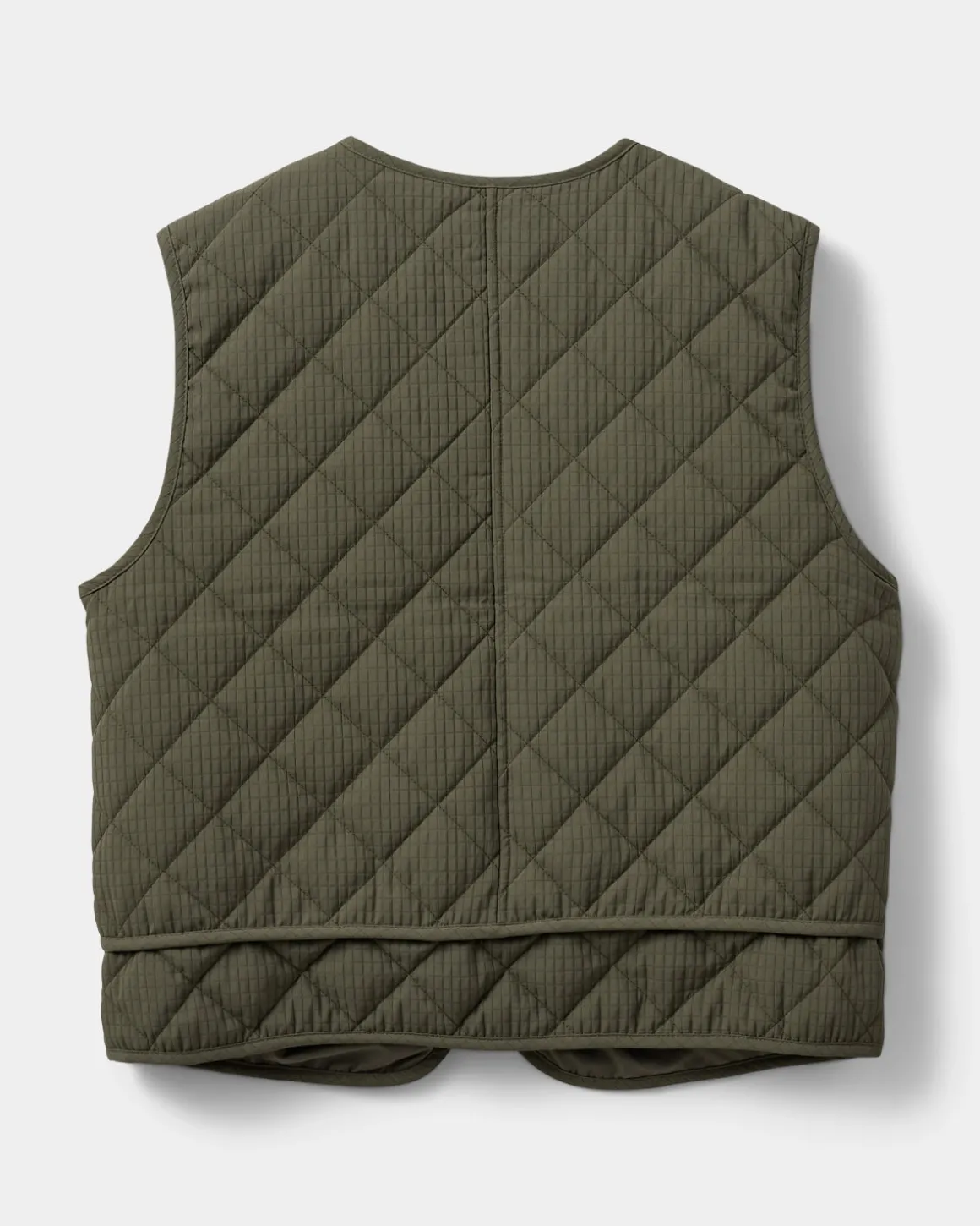 OLGASW VEST - Dark green
