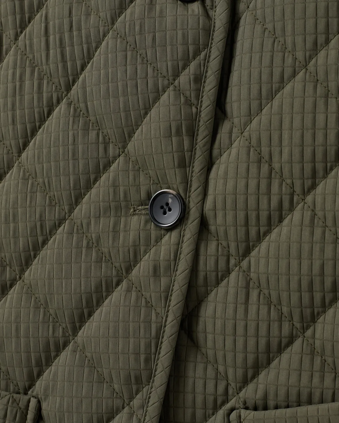 OLGASW VEST - Dark green