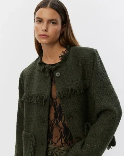 OPALSW JACKET - Dark green