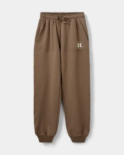 PALINESY SWEATPANTS - Middle Brown