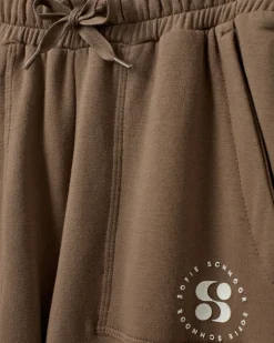 PALINESY SWEATPANTS - Middle Brown
