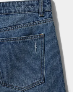 PARISSW SHORTS - Denim blue