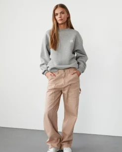 PARISW SWEATSHIRT - Grey melange