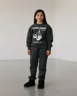 PARISY SWEATSHIRT - Dark grey melange