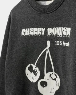 PARISY SWEATSHIRT - Dark grey melange