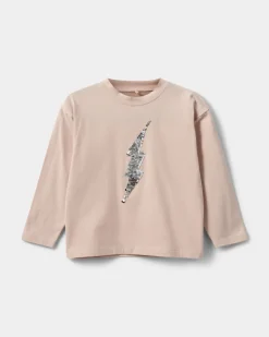 PERNILLASK T-SHIRT LONG SLEEVE - Leaf Light rose