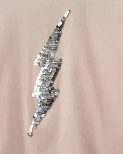 PERNILLASK T-SHIRT LONG SLEEVE - Leaf Light rose