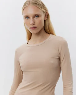 PETRICIASW T-SHIRT LONG SLEEVE - Beige