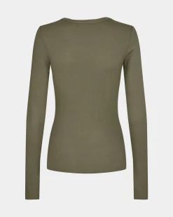 PETRICIASW T-SHIRT LONG SLEEVE - Army Green