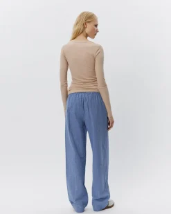 PETRICIASW T-SHIRT LONG SLEEVE - Beige