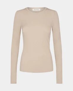 PETRICIASW T-SHIRT LONG SLEEVE - Beige