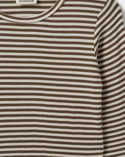 PETRICIASY T-SHIRT LONG SLEEVE - Army Stripe