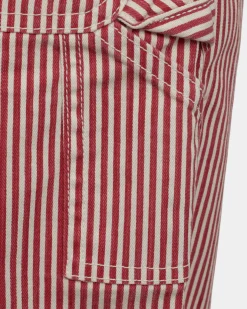 PINERASK TROUSERS - Berry red