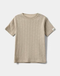 PIPERSK T-SHIRT - Beige