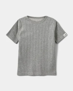 PIPERSK T-SHIRT - Grey mel