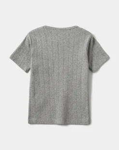 PIPERSK T-SHIRT - Grey mel