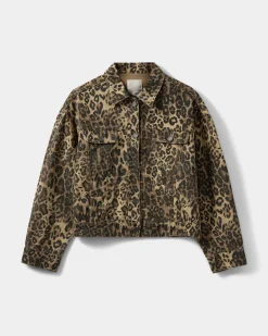 QUINNSW JACKET - Leopard