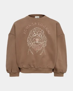 RAGSINESK SWEATSHIRT - Cashew brown