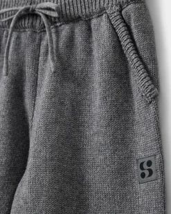 RITZSB SWEATPANTS - Grey melange