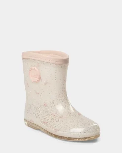 RylieSK Rubber boot - Off White with AOP