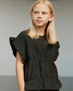 SAMILLASY TOP - Black