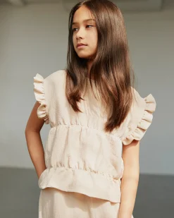 SAMILLASY TOP - Soft Brown