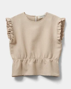 SAMILLASY TOP - Soft Brown